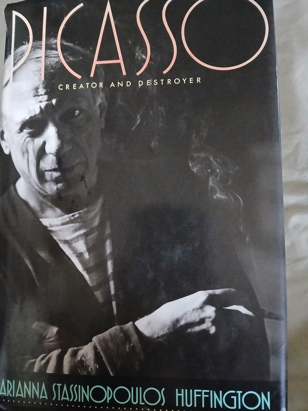 Picasso Creator and Destroyer Black Art Book